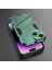 iPhone 15 Plus Cep Telefonu Kılıfı Pc+Tpu Arka Kapak Kickstand Düşme Koruması Kabuk-Yeşil (Yurt Dışından) 5