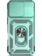 iPhone 16 Pro Kılıf Halkalı Kickstand Pc+Tpu Telefon Kılıfı Camshield-Siyahımsı Yeşil (Yurt Dışından) 2