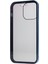 iPhone 15 Pro Için Gizlilik Kılıfı Manyetik Metal Çerçeve + Çift Taraflı Temperli Cam 360 Derece Koruma Telefon Kılıfı - Gümüş (Yurt Dışından) 2