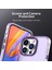 iPhone 14 Pro Max Kılıfı Pc+Tpu+Pet Mat Düşmeye Karşı Telefon Arka Kapağı-Mor (Yurt Dışından) 5