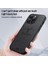 iPhone 13 Pro Max Telefon Kılıfı Pu Deri Kaplamalı Pc+Tpu Geyik Desenli Kapak-Siyah (Yurt Dışından) 3