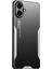 iPhone 16 Telefon Kılıfı Alüminyum Alaşımlı Tpu Pc Arka Kapak-Gümüş (Yurt Dışından) 1