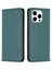 Bınfen Color BF18 iPhone 16 Pro Max Kılıf Manyetik Kapanışlı Deri Telefon Kılıfı-Yeşil (Yurt Dışından) 1
