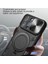 iPhone 15 Pro Max Için Kayar Kamera Kapağı Pc+Tpu Düşmeye Karşı Kapak Halkası Destekli Telefon Kılıfı-Mavi (Yurt Dışından) 5