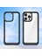 iPhone 16 Pro Max Kılıf Tpu+Akrilik Darbeye Dayanıklı Koruyucu Şeffaf Telefon Kılıfı-Siyah (Yurt Dışından) 2