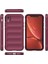 iPhone Xr Kılıf Düşmeye Karşı Yumuşak Tpu Sağlam Telefon Arka Kapağı-Şarap Kırmızısı (Yurt Dışından) 5