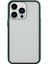 Ultra Şeffaf Çift Taraflı Temperli Cam + Metal Çerçeve Manyetik Kurulum Telefon Kılıfı Kabuğu iPhone 13 Pro 6.1 Inç-Yeşil (Yurt Dışından) 2
