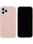 Sıvı Silikon Düz Renk Koruyucu Telefon Kılıfı iPhone 13 Pro Max 6.7 Inç-Pembe (Yurt Dışından) 1