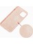 Sıvı Silikon Düz Renk Koruyucu Telefon Kılıfı iPhone 13 Pro Max 6.7 Inç-Pembe (Yurt Dışından) 2