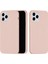 Sıvı Silikon Düz Renk Koruyucu Telefon Kılıfı iPhone 13 Pro Max 6.7 Inç-Pembe (Yurt Dışından) 5