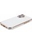 iPhone 16 Kılıf Tpu Slim Fit Darbeye Dayanıklı Telefon Kılıfı 6d Elektrokaplama-Beyaz (Yurt Dışından) 5