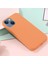iPhone 14 Plus 6.7 Inç Için Magsafe Şarjlı Telefon Kılıfı ile Uyumlu Yumuşak Darbeye Dayanıklı Aşınmaya Dayanıklı Silikon Kılıf-Turuncu (Yurt Dışından) 5