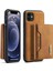 Dg.mıng M2 Serisi Çıkarılabilir Cüzdan 2'si 1 Arada Kablosuz Şarj Hibrit Telefon Kılıfı Kabuğu Yatay Görüntüleme Destekli iPhone 11 6.1 Inç-Kahverengi (Yurt Dışından) 1