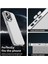 iPhone 15 Pro Max Kılıf Pc+Tpu+Pet Mat Düşmeye Karşı Dayanıklı Telefon Arka Kapağı-Beyaz (Yurt Dışından) 4