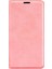 iPhone 16 Pro Max Kılıf Cilt Hissi Pu Deri Telefon Kılıfı Katlanır Stand Manyetik Emilim-Pembe (Yurt Dışından) 4