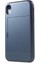 iPhone Xr 6.1 Inç Için Kart Yuvalı Plastik+Tpu Hibrit Koruma Kılıfı-Koyu Mavi (Yurt Dışından) 1