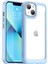 Tpu+Akrilik Şeffaf Telefon Kılıfı iPhone 14 6.1 Inç,düşmeye Karşı Çizilmeye Karşı Dayanıklı Akıllı Telefon Arka Kapağı-Mavi (Yurt Dışından) 1