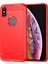 1.8mm Şık Karbon Fiber Fırçalanmış Tasarım Esnek Tpu Düşmeye Karşı Cep Telefonu Kılıfı iPhone Xs Max 6.5 Inç-Kırmızı (Yurt Dışından) 1