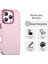 iPhone 16 Pro Max Kılıf Pc+Tpu+Pet Mat Düşmeye Karşı Dayanıklı Telefon Arka Kapağı-Kırmızı (Yurt Dışından) 4