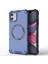 iPhone 11 Kılıfı Için Magsafe Honeycomb Tasarım Tpu+Pc Telefon Kılıfı-Mavi ile Uyumlu (Yurt Dışından) 1