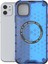 iPhone 11 Kılıfı Için Magsafe Honeycomb Tasarım Tpu+Pc Telefon Kılıfı-Mavi ile Uyumlu (Yurt Dışından) 4