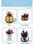 Saksı Çiçek Kaktüs Saksısı Lüx 15 cm Altın Eskitme Varak Boyalı Ananas Desen Saksı Çiçeklik 11