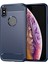 1.8mm Şık Karbon Fiber Fırçalanmış Tasarım Esnek Tpu Düşmeye Karşı Cep Telefonu Kılıfı iPhone Xs Max 6.5 Inç-Mavi (Yurt Dışından) 1