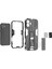 iPhone 16 Plus Kılıf Pc+Tpu Darbeye Dayanıklı Telefon Kılıfı Kickstand Ile-Kırmızı (Yurt Dışından) 2
