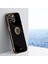 Xınlı iPhone 15 Plus Ring Kickstand Telefon Kılıfı Elektrokaplama Tpu Koruyucu Kapak-Siyah (Yurt Dışından) 5
