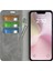 iPhone 16E Kılıf Cilt Dokunmatik Deri Cüzdan Telefon Kılıfı-Gri (Yurt Dışından) 2