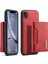 Dg.mıng M2 Serisi Çıkarılabilir 2'si 1 Arada Manyetik Cüzdan Tasarım Telefon Hibrit Kılıf Kabuğu Kickstand ile iPhone Xr 6.1 Inç-Kırmızı (Yurt Dışından) 1