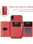 Dg.mıng M2 Serisi Çıkarılabilir 2'si 1 Arada Manyetik Cüzdan Tasarım Telefon Hibrit Kılıf Kabuğu Kickstand ile iPhone Xr 6.1 Inç-Kırmızı (Yurt Dışından) 5
