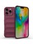 iPhone 16 Pro Kılıfı Için Düşmeye Karşı Tpu Telefon Kılıfı Hassas Lens Koruması-Şarap Kırmızısı (Yurt Dışından) 1