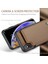 iPhone Xs Max Telefon Kılıfı Caseme C22 Deri Arka Kapak Rfıd Engelleme Kart Yuvaları Ile-Kahverengi (Yurt Dışından) 5