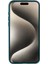 Dksm Serisi iPhone 15 Pro Max Kılıf Elektrokaplama Kamera Çerçevesi Tpu Telefon Kılıfı-Şeffaf Ordu Yeşili (Yurt Dışından) 5
