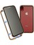 iPhone Xr 6.1 Inç Gizlilik Manyetik Kılıf Gözetleme Önleyici Çift Taraflı Temperli Cam + Metal Tampon Çerçeve Tam Koruyucu Telefon Kılıfı-Altın (Yurt Dışından) 1