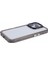 iPhone 16 Pro Şeffaf Telefon Kılıfı Pc+Tpu Hibrit Arka Kapak-Şeffaf Siyah (Yurt Dışından) 4