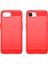 iPhone 16E Kılıfı Karbon Fiber Doku Esnek Tpu Fırçalanmış Telefon Kılıfı-Kırmızı (Yurt Dışından) 5