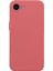 iPhone 16E Kılıf Tpu Arka Yumuşak Çizilmez Fiber Astar Telefon Kılıfı-Alıç Kırmızısı (Yurt Dışından) 3