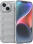 iPhone 15 Yumuşak Tpu Cep Telefonu Kılıfı Düşmeye Karşı Dayanıklı Telefon Arka Kapağı-Açık Gri (Yurt Dışından) 1