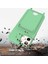 iPhone 12 Kılıf Çapraz Askılı Sıvı Silikon Telefon Kılıfı Kart Yuvalı-Yeşil (Yurt Dışından) 3