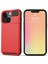 iPhone 13 Pro 6.1 Inç Için Kaydırmalı Kart Tutucu ile Çizilmeye Karşı Dayanıklı Tpu+Pc Telefon Kılıfı Koruyucu-Kırmızı (Yurt Dışından) 1