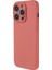 iPhone 15 Pro Için Kalaştırılmış Şeker Rengi Kabuk Yumuşak Tpu+Fiber Astarlı Telefon Kılıfı Telefon Kılıfı-Alıç Kırmızısı (Yurt Dışından) 1