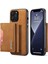Dg.mıng M2 Serisi iPhone 14 Pro Max 6.7 Inç Manyetik Emilimli Aşınmaya Dayanıklı Koruyucu Telefon Kılıfı Çıkarılabilir Cüzdan/ayak Desteği-Kahverengi (Yurt Dışından) 1