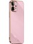 Xınlı iPhone 12 6.1 Inç Hassas Lens Kesikli Ter Geçirmez Şık Elektrokaplama Altın Kenar Esnek Tpu Kılıf-Mor (Yurt Dışından) 1