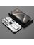 iPhone 16 Pro Kılıf Pc+Tpu Darbeye Dayanıklı Telefon Kılıfı Kickstand Ile-Gümüş (Yurt Dışından) 5