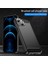 1.8mm Esnek Tpu Çizilmez Karbon Fiber Fırçalanmış Koruyucu Kapak Telefon Arka Kılıfı iPhone 13 6.1 Inç-Siyah (Yurt Dışından) 5