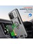 iPhone 13 Pro Max Kickstand Kılıf Pc+Tpu Telefon Kabuğu Kayar Lens Kapağı-Gri (Yurt Dışından) 5