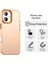 iPhone 16 Plus Kılıf Pc+Tpu+Pet Mat Düşmeye Karşı Telefon Arka Kapağı-Turuncu (Yurt Dışından) 2