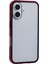 iPhone 16 Plus Anti-Casus Kılıf Manyetik Metal Çerçeve + Çift Taraflı Temperli Cam Telefon Kılıfı - Kırmızı (Yurt Dışından) 4